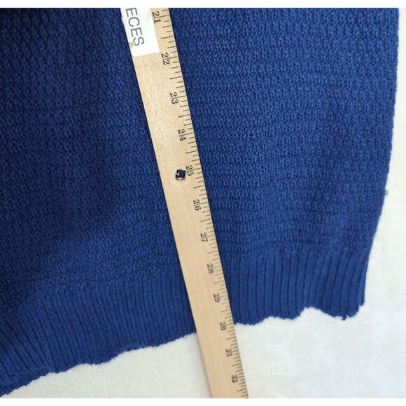Peruvian Link Alpaca Sweater Mens XXL Blue Crewneck Quiet Luxury Travel Classic - Picture 9 of 9